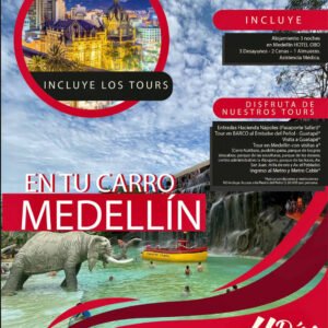 En tu Carro Medellín Guatapé Hacienda Nápoles (Adulto)