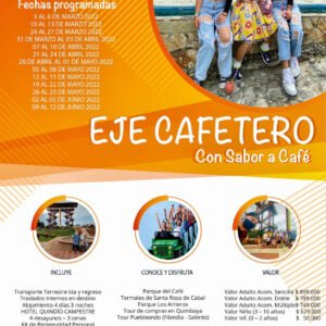 Eje Cafetero con Sabor a Café (Adultos)